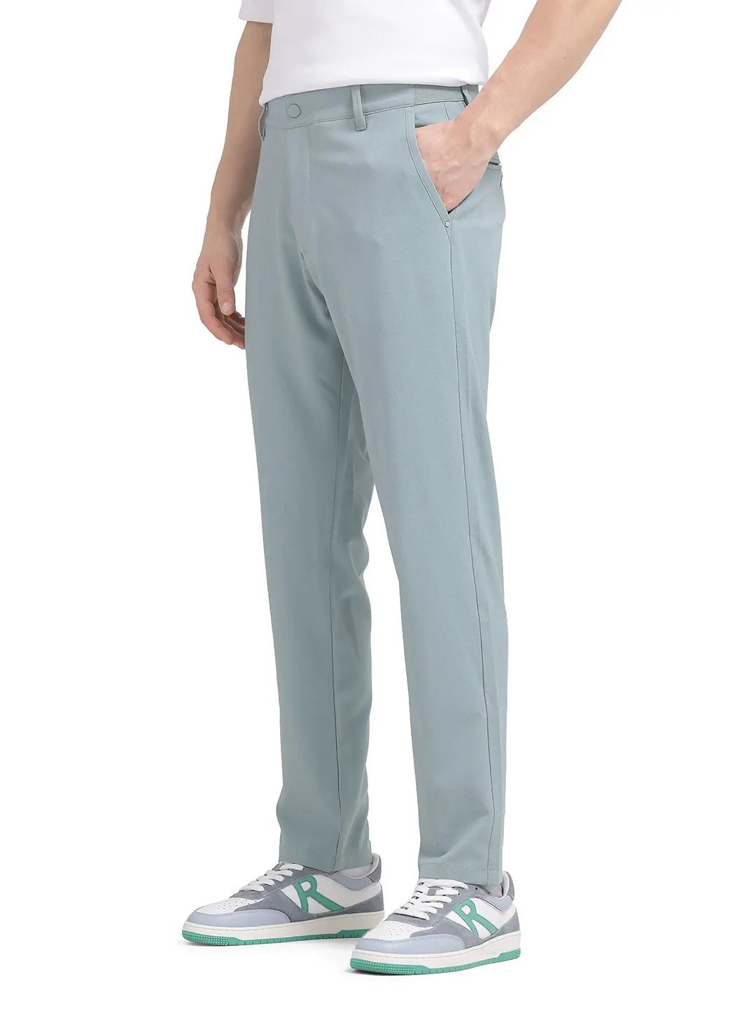 RARE RABBIT Men Tailored Chinos Trousers - Image 3