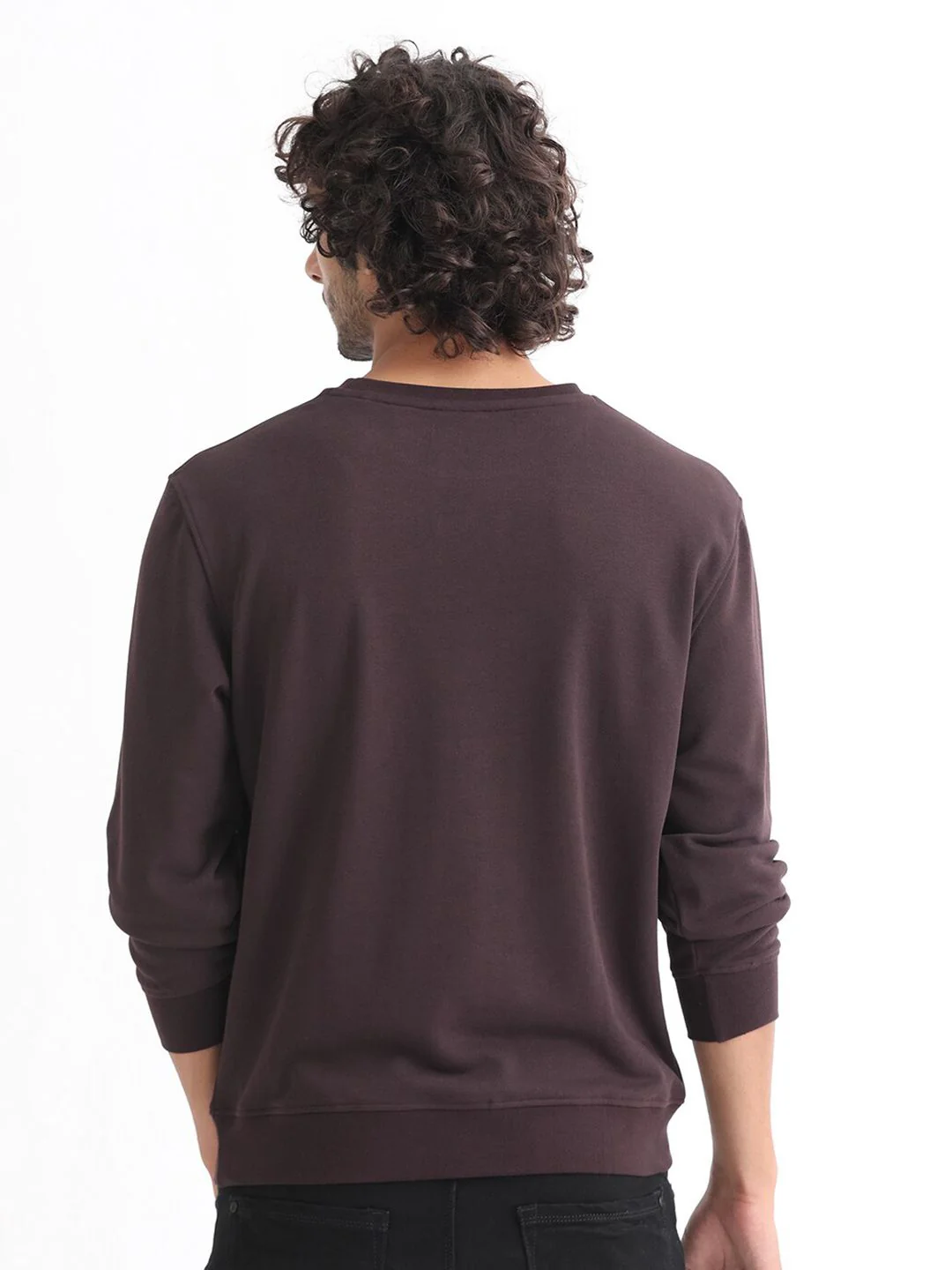 RARE RABBIT Men Tide Striped Sweatshirt - Image 4