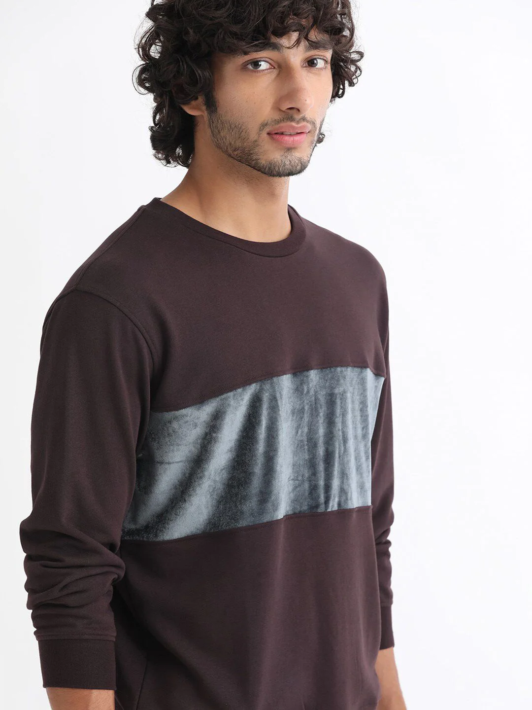 RARE RABBIT Men Tide Striped Sweatshirt - Image 7