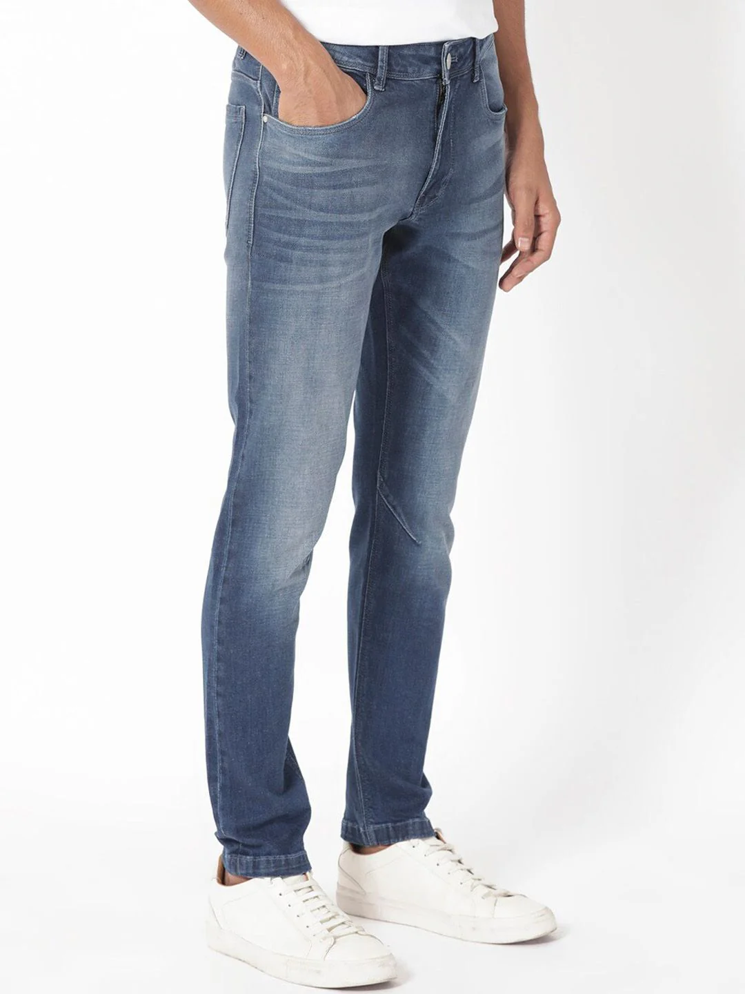 RARE RABBIT Men Toke Slim Fit Cotton Jeans - Image 2