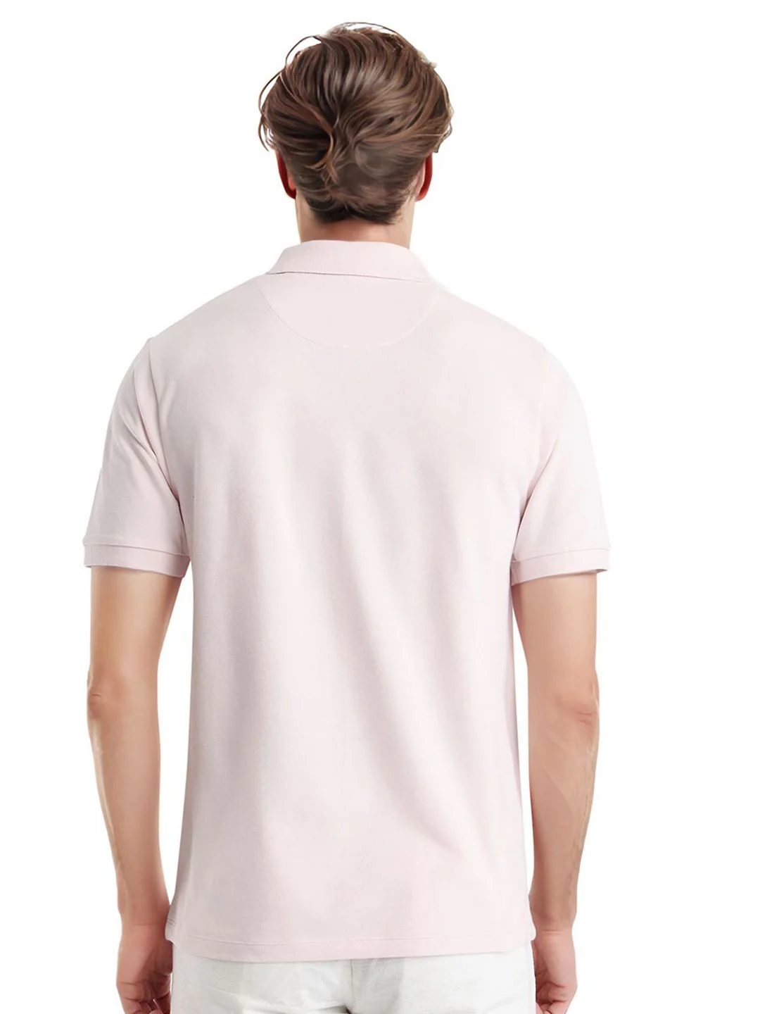 RARE RABBIT Men Typography Printed Polo Collar Cotton T-shirt - Image 4