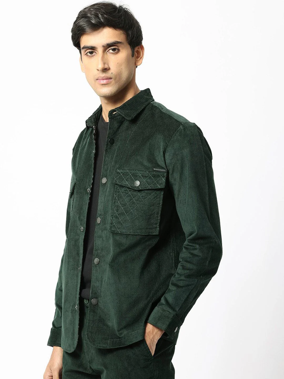 RARE RABBIT Men Upto Tailored Fit Spread Collar Jacket - Image 4