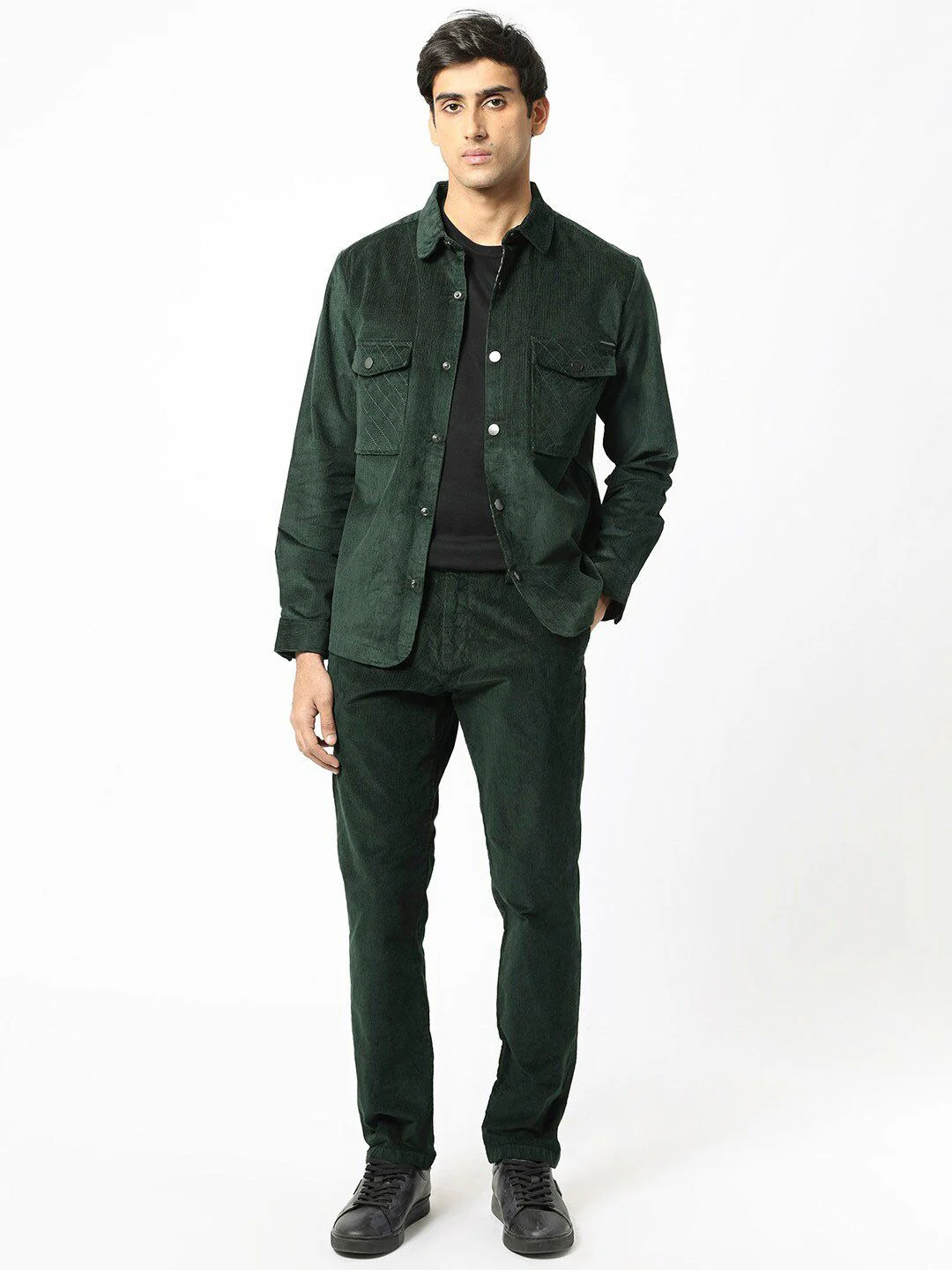 RARE RABBIT Men Upto Tailored Fit Spread Collar Jacket - Image 7