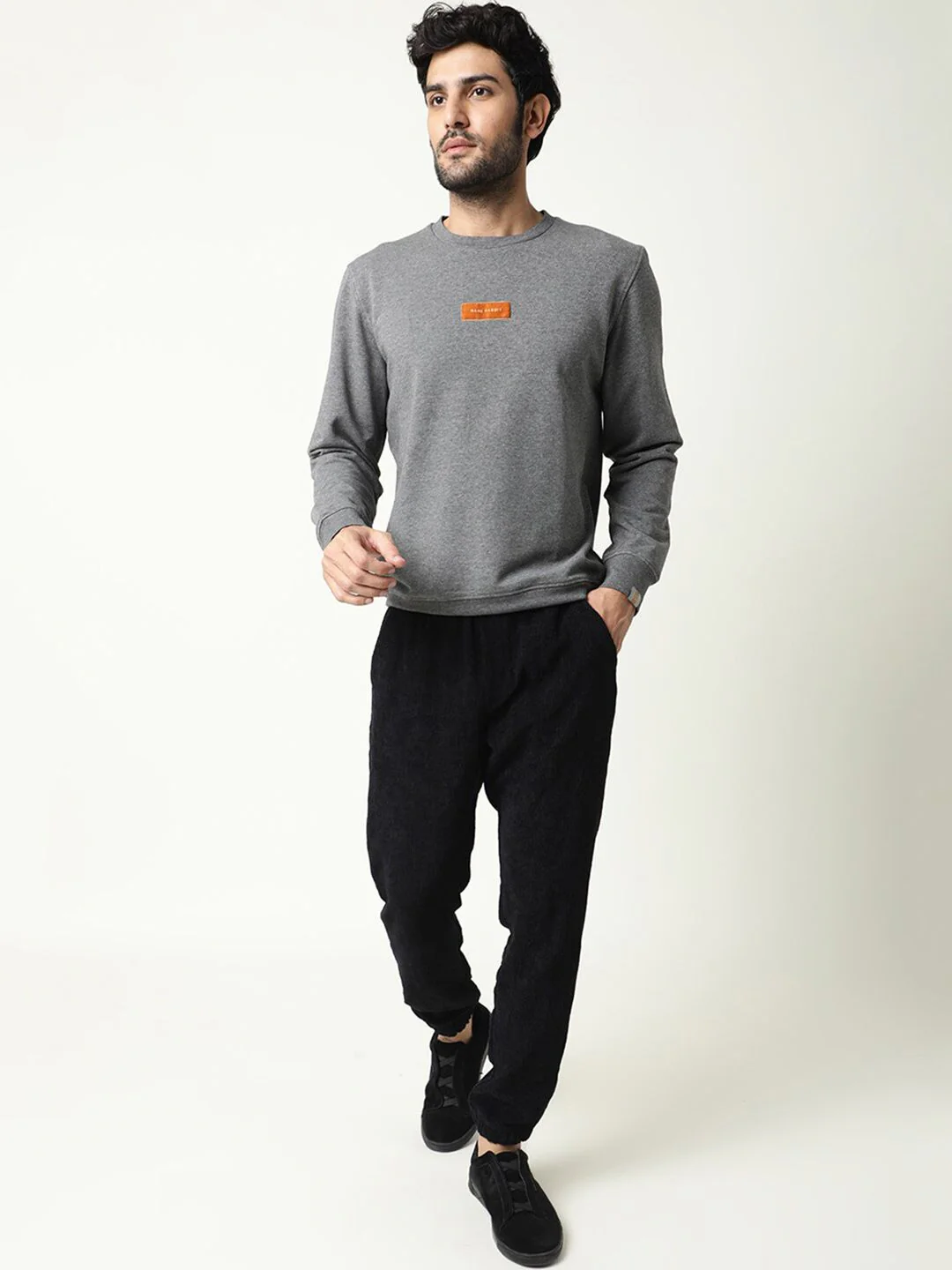 RARE RABBIT Men Velveto Sweatshirt - Image 4