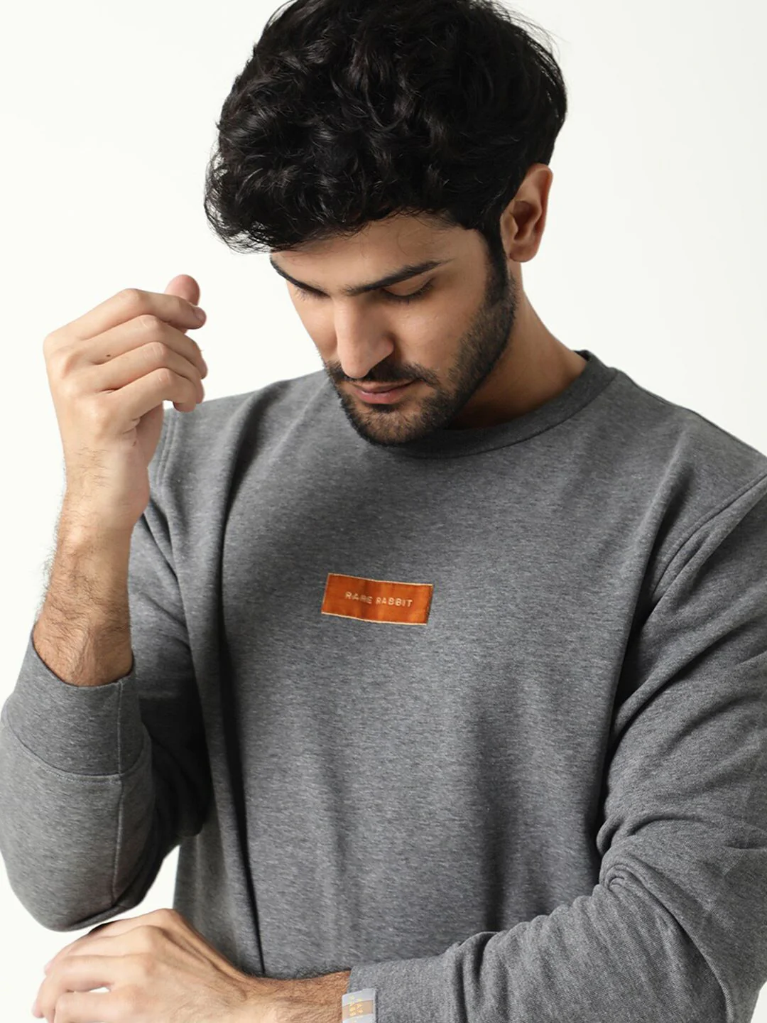 RARE RABBIT Men Velveto Sweatshirt - Image 6