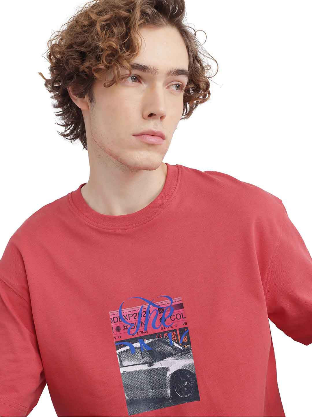 RARE RABBIT Printed Baggy T-shirt - Image 3