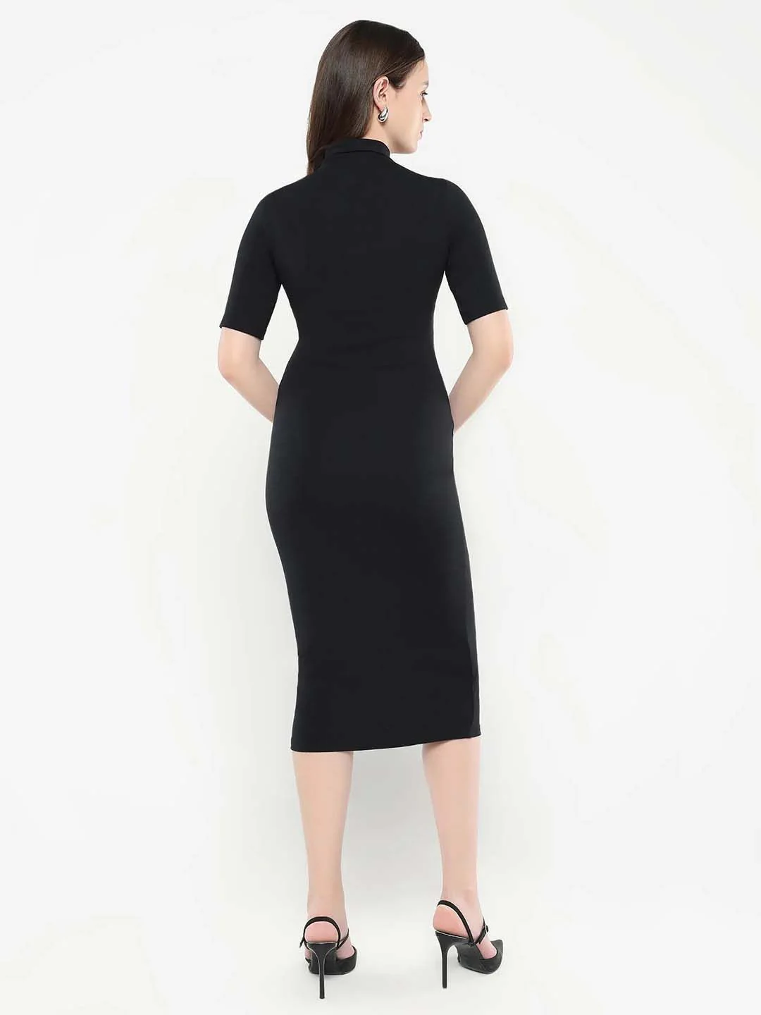 RAREISM Bodycon Midi Dress - Image 4