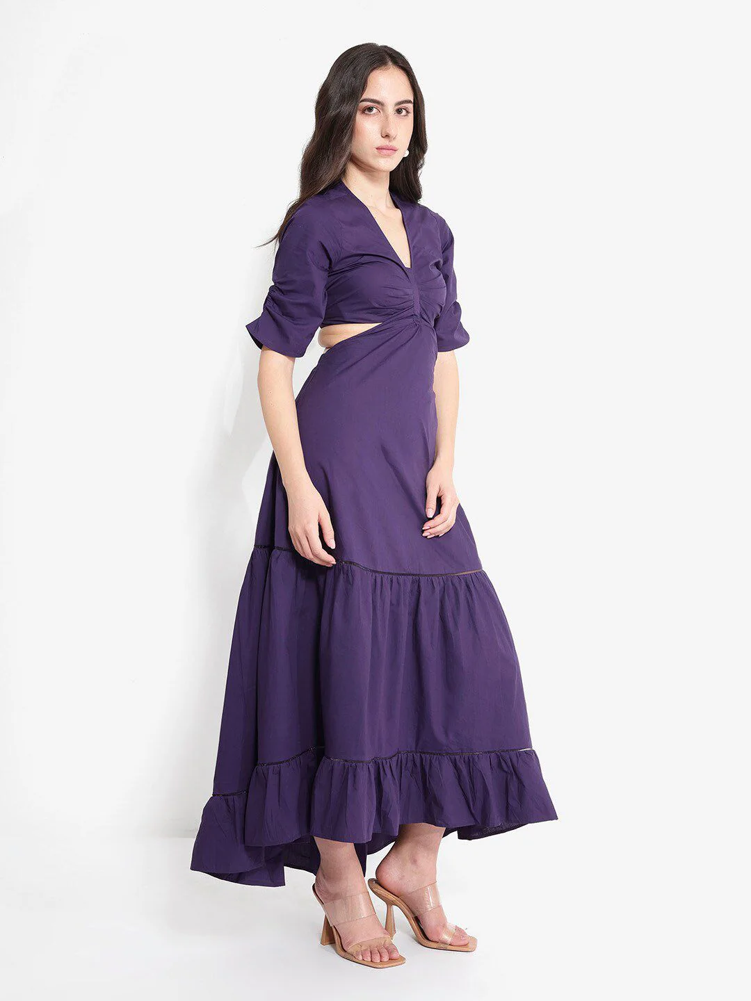 RAREISM Cut outs Maxi Dress - Image 3