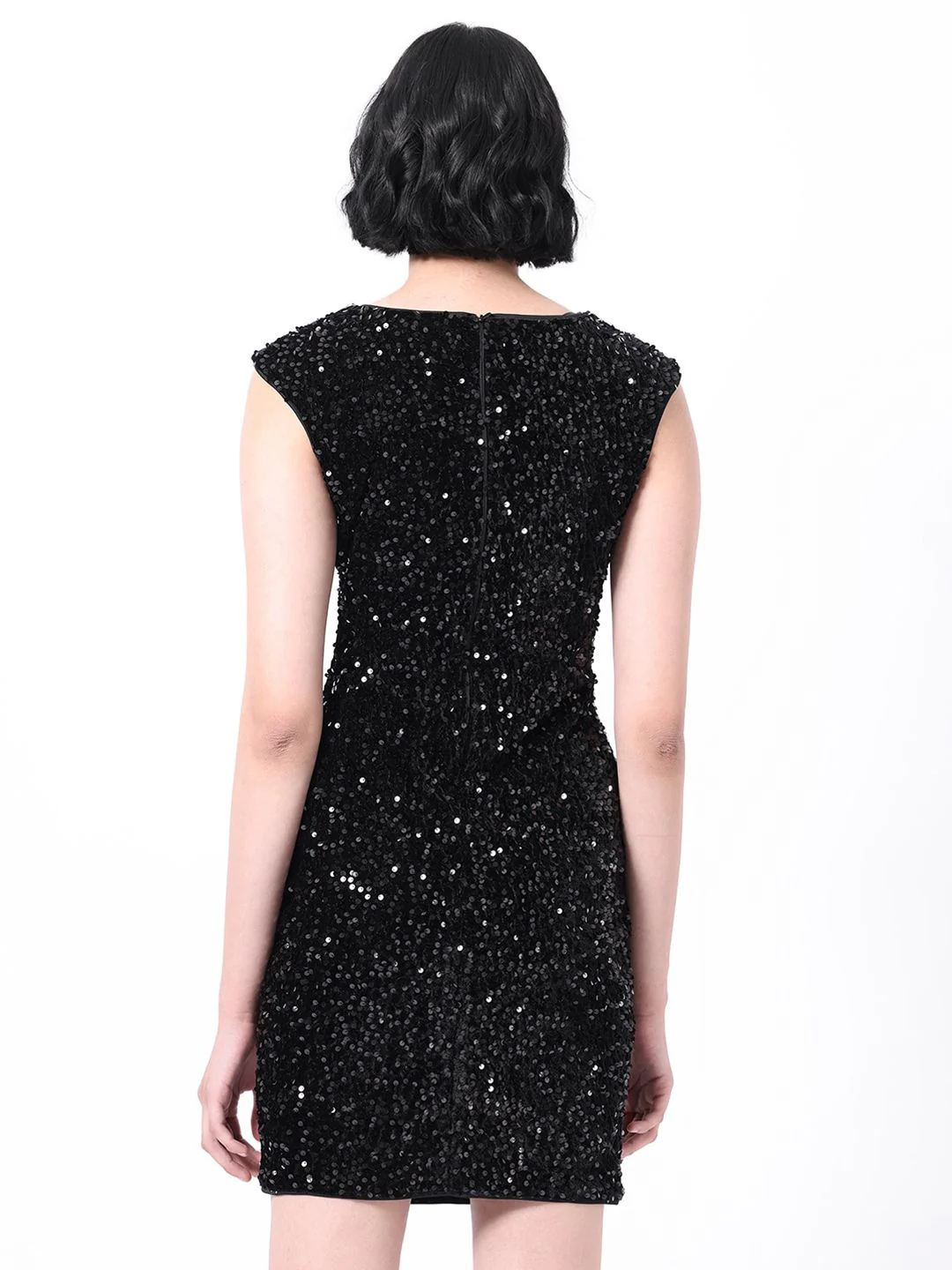 RAREISM Embellished Sequined Sheath Dress - Image 6
