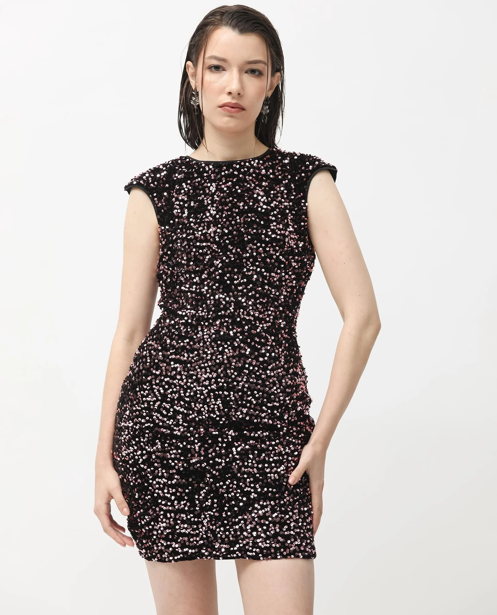 RAREISM Embellished Sheath Dress