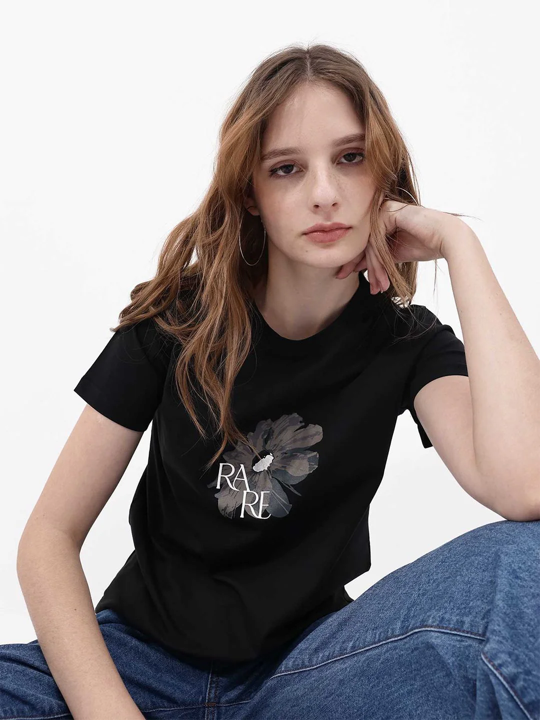 RAREISM Graphic Printed Cotton T-shirt - Image 7