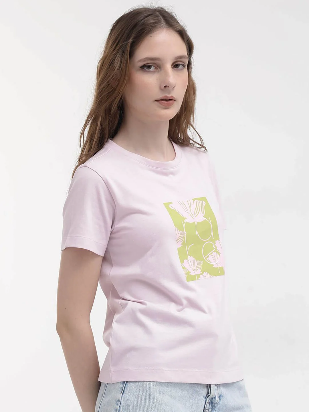 RAREISM Graphic Printed Cotton T-shirt - Image 3
