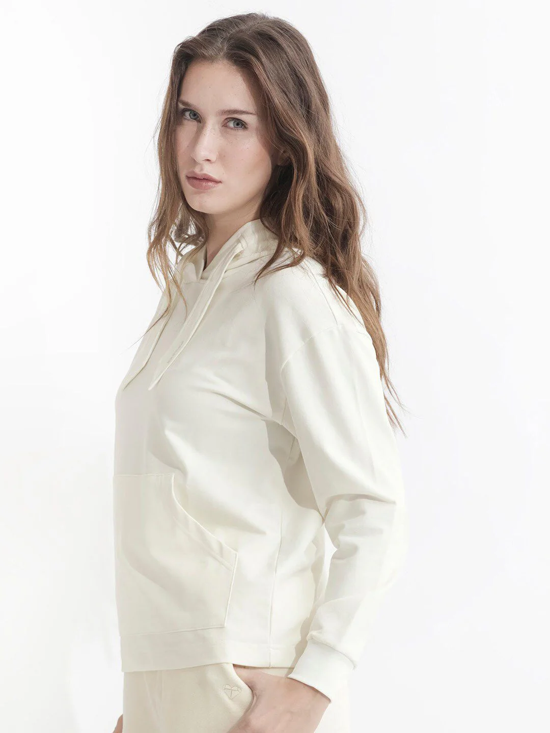 RAREISM Hooded Cotton Sweatshirt - Image 4