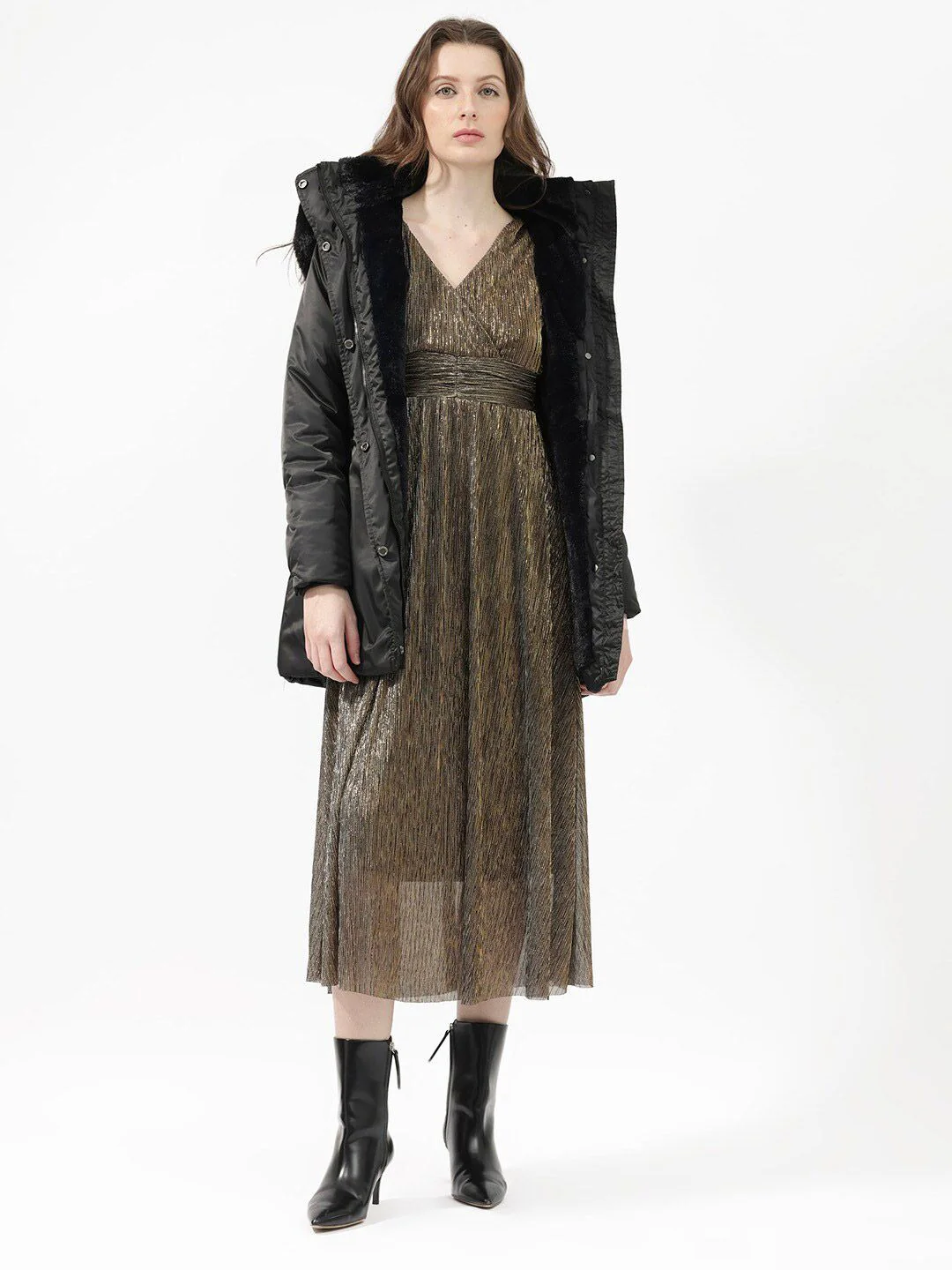 RAREISM Hooded Longline Parka Jacket - Image 6