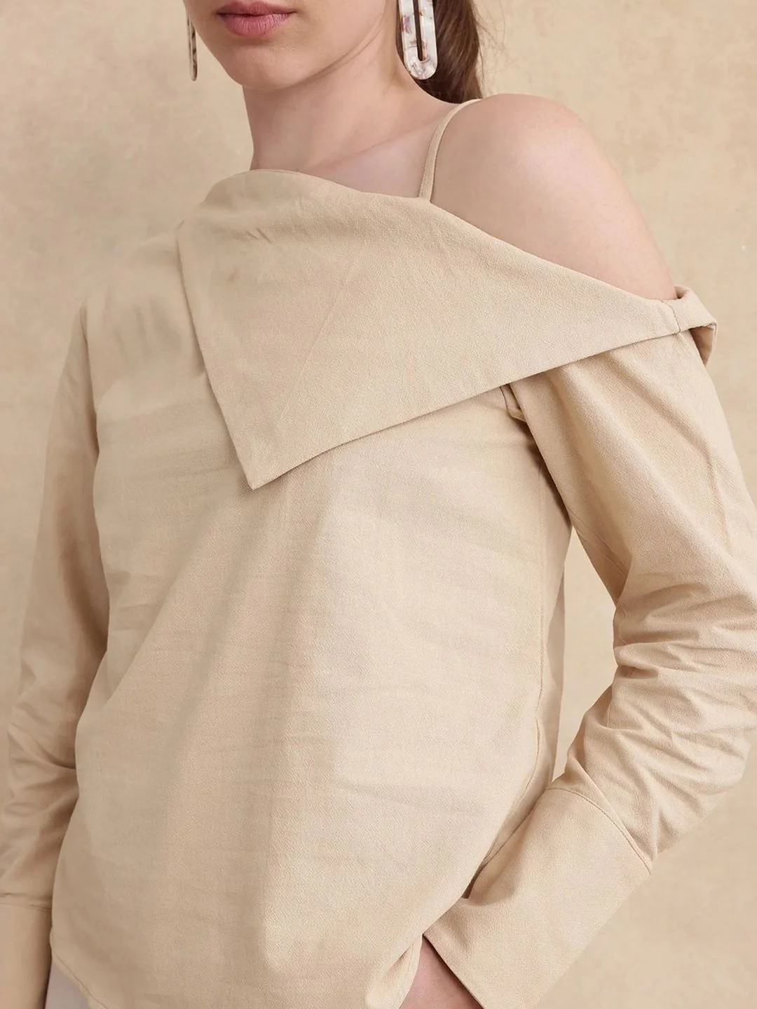 RAREISM Nimlu Women Light Sand Top - Image 2