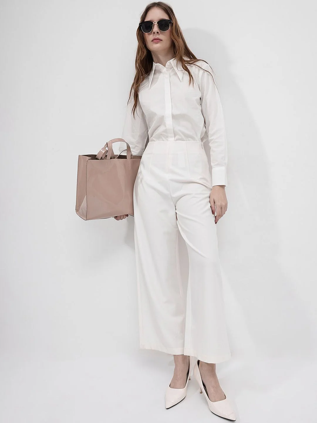 RAREISM Regular Fit Comfort Cotton High-Rise Parallel Trousers - Image 6
