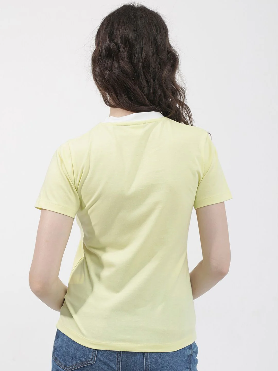 RAREISM Round Neck Short Sleeves Printed Cotton T-shirt - Image 4
