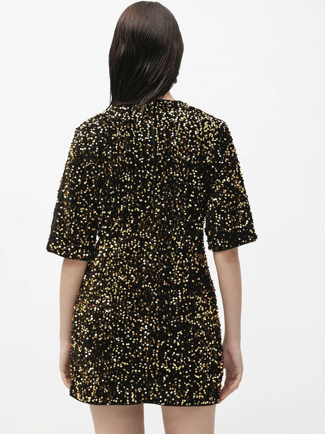RAREISM Sequinned Embellished Bodycon Dress - Image 4