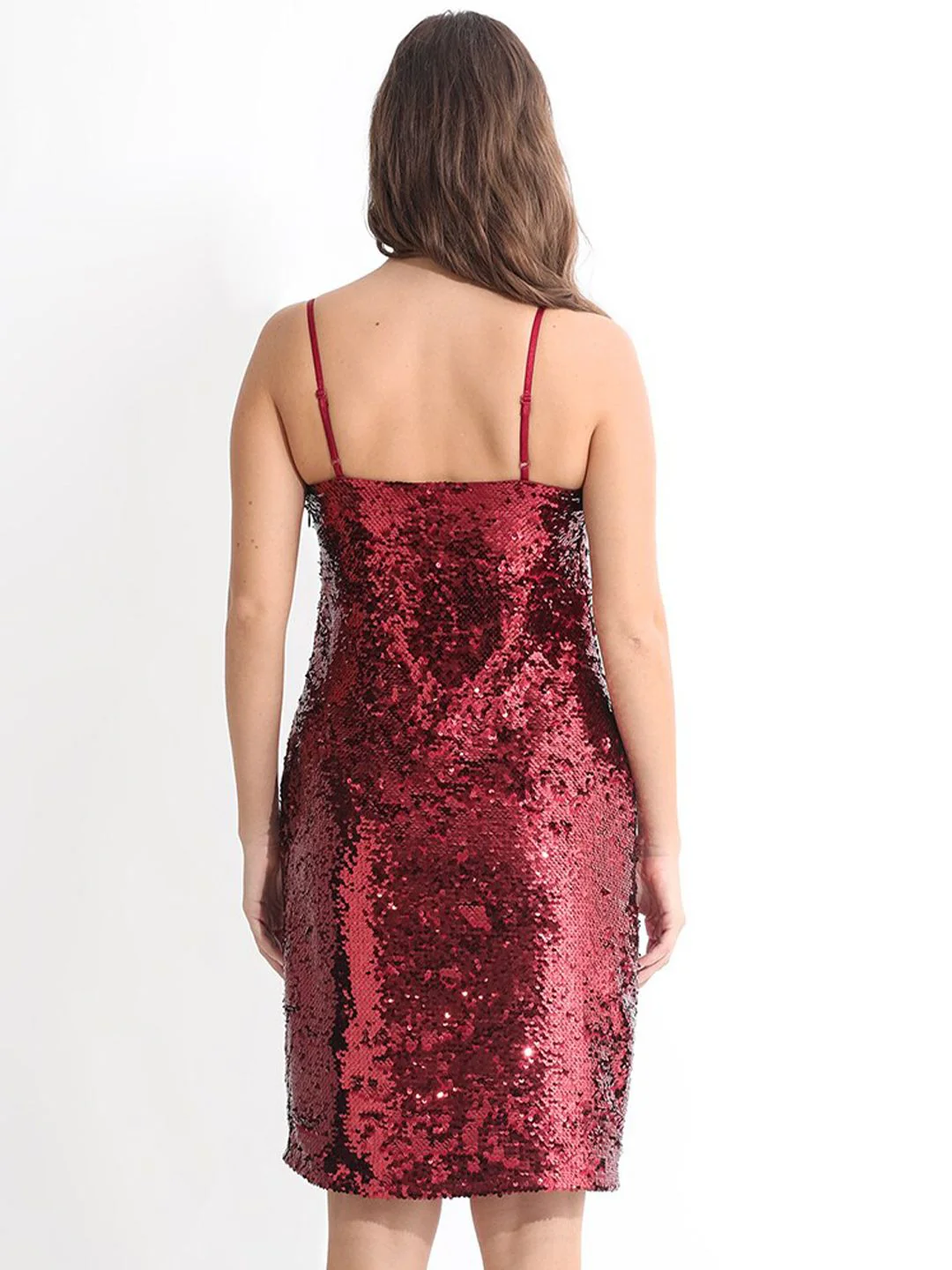 RAREISM Sequinned Embellished Sheath Dress - Image 5
