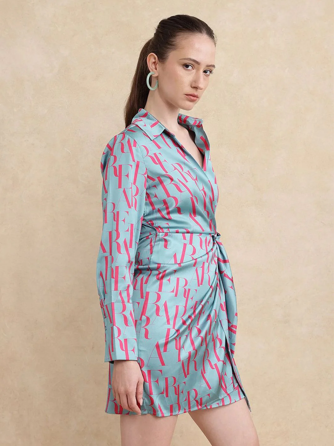 RAREISM Women Abstract Printed Dress - Image 5