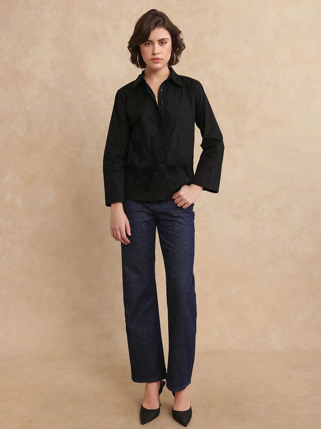 RAREISM Women Cotton Shirt Style Top - Image 6
