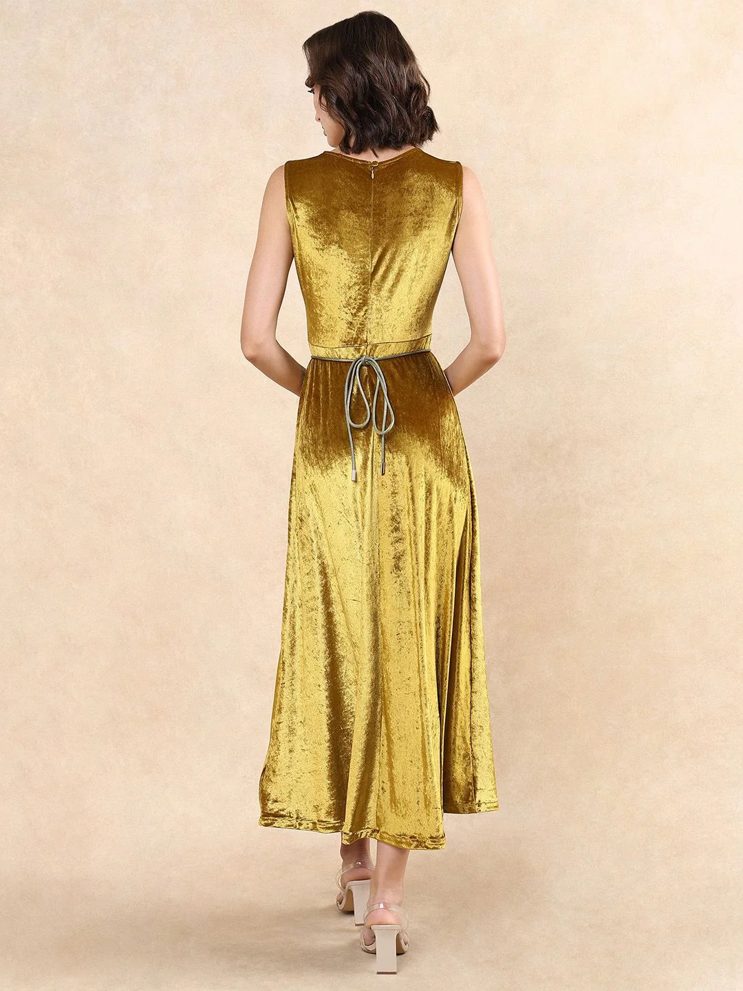 RAREISM Women Fit & Flare Cotton Dress - Image 5