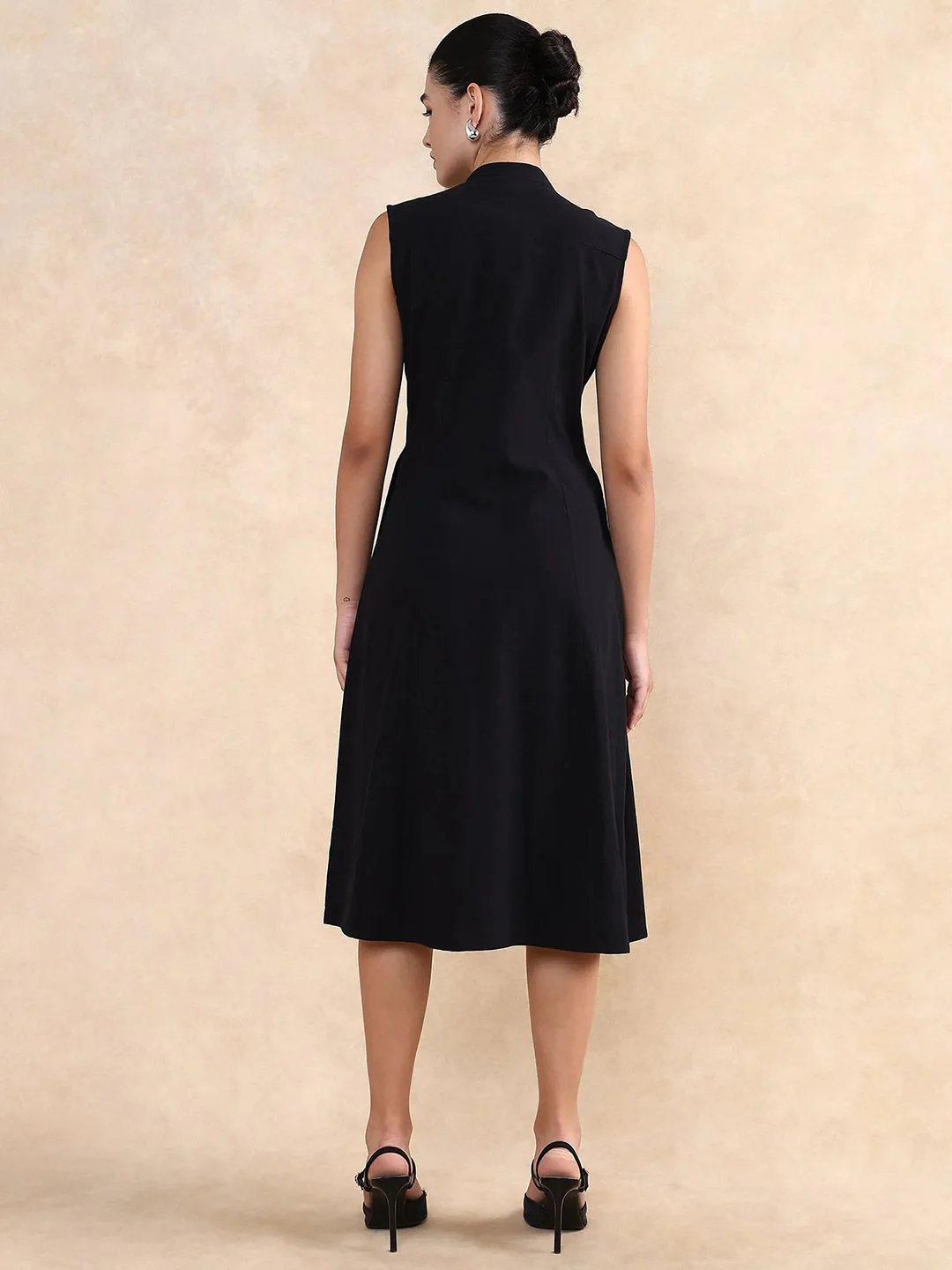 RAREISM Women Formal A-Line Midi Dress - Image 4