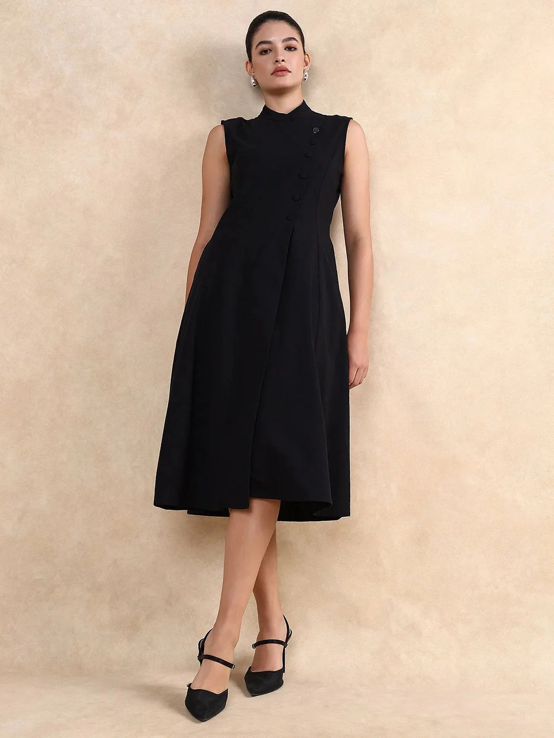 RAREISM Women Formal A-Line Midi Dress - Image 6