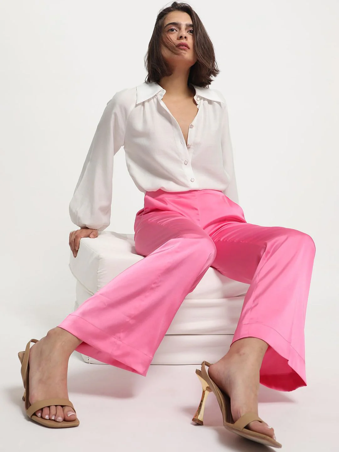 RAREISM Women High-Rise Parallel Trousers - Image 11