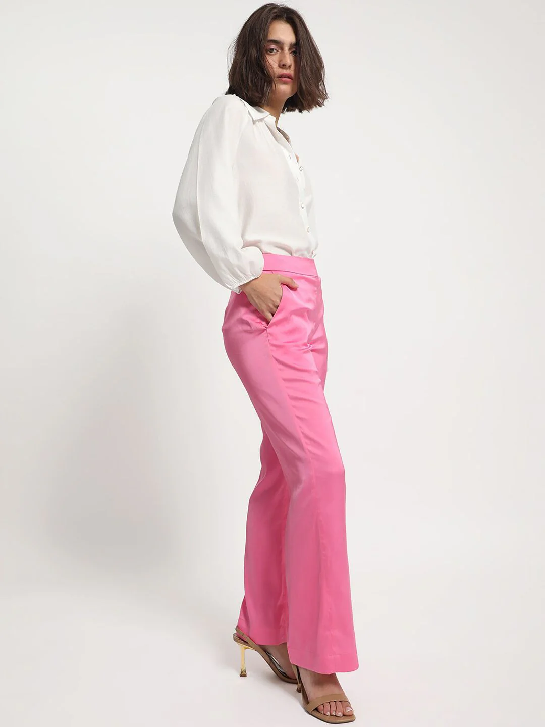 RAREISM Women High-Rise Parallel Trousers - Image 12