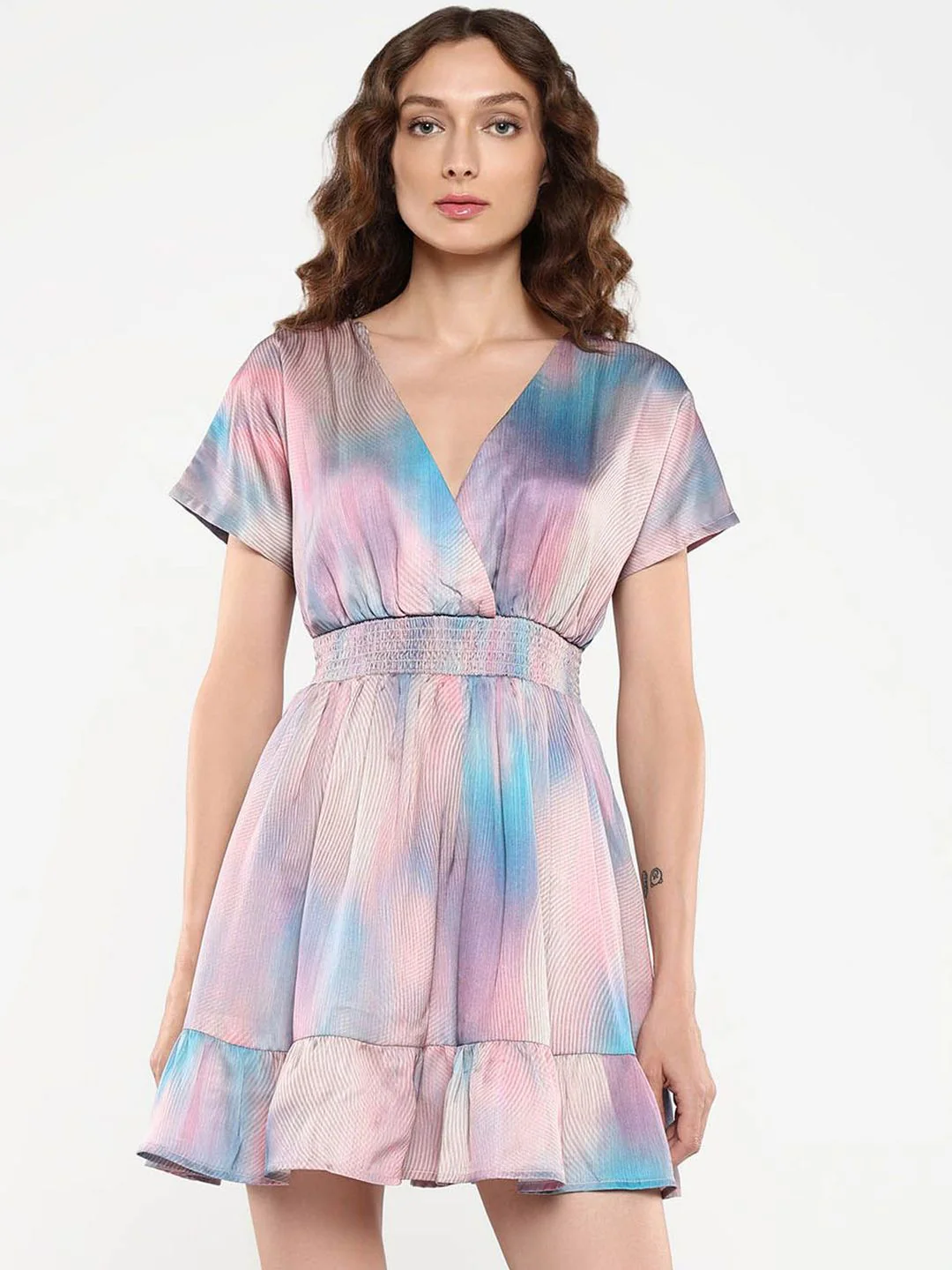RAREISM Women Printed Fit & Flare Dress