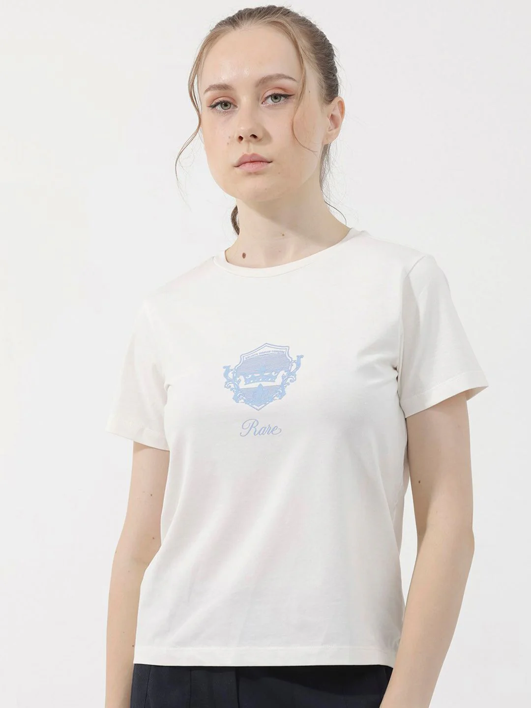 RAREISM Women Printed Pockets T-shirt - Image 2
