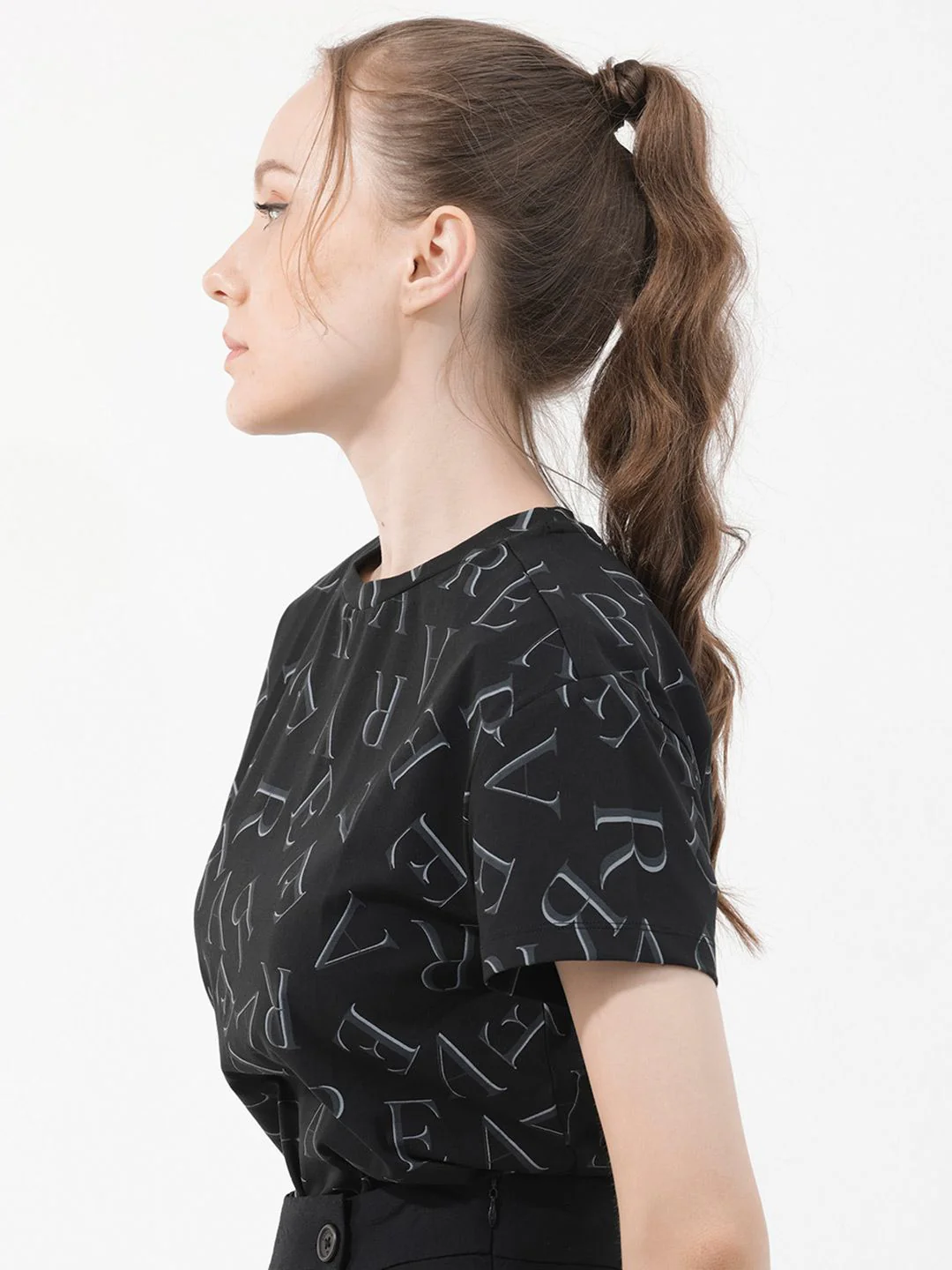 RAREISM Women Printed Pockets T-shirt - Image 5