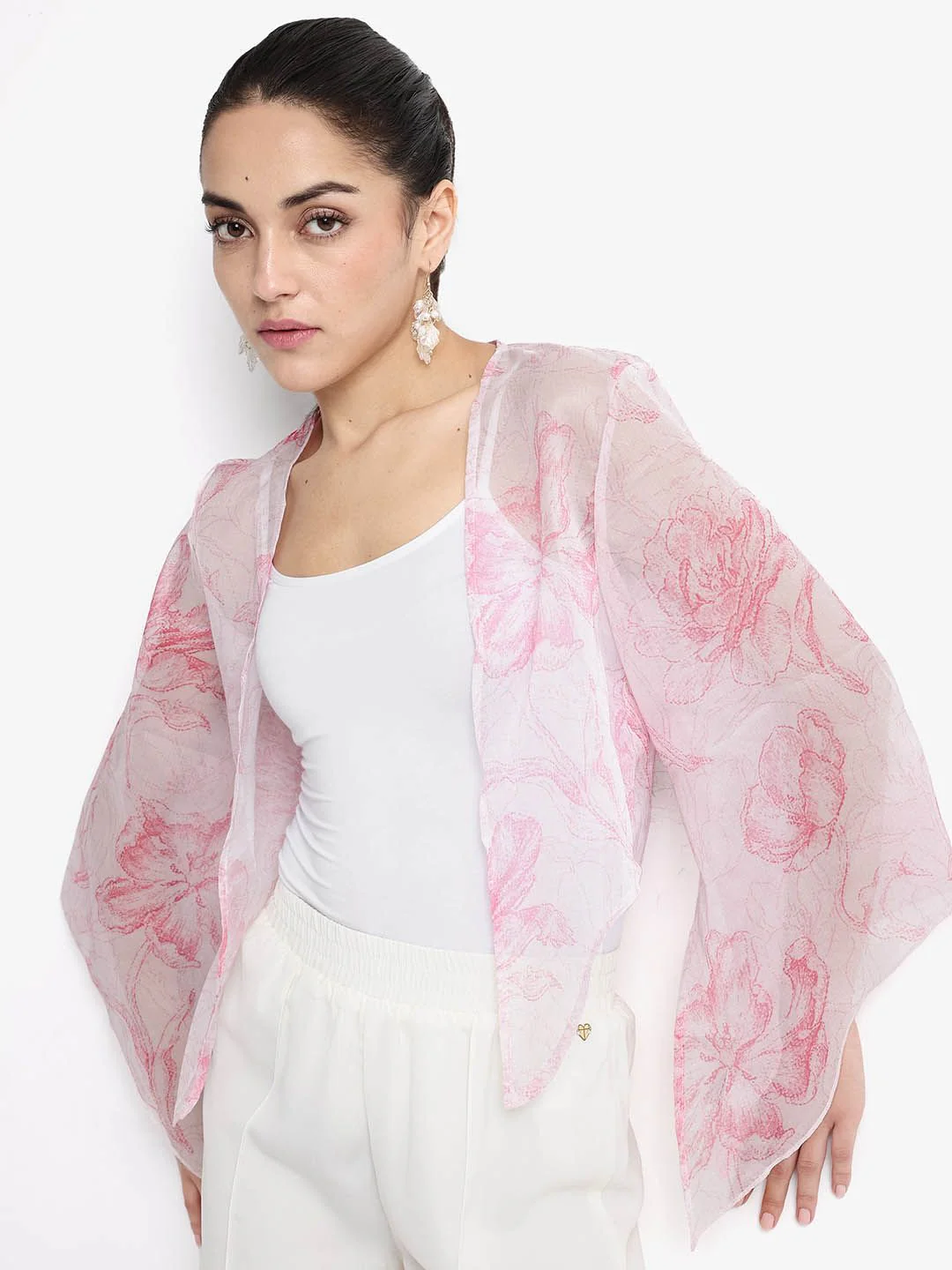 RAREISM Women Printed Shrug - Image 7