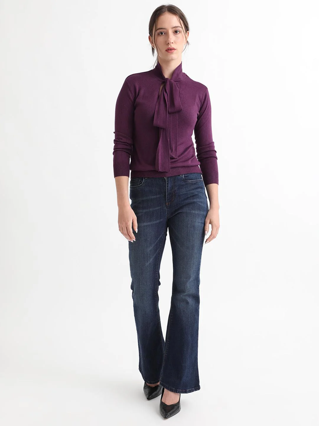RAREISM Women Solid Pullover