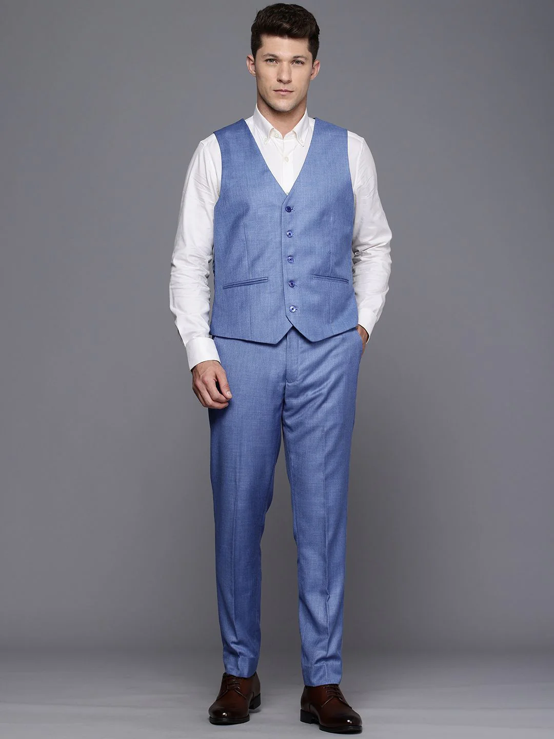 Raymond Contemporary Fit 3 Piece Party Suit - Image 2