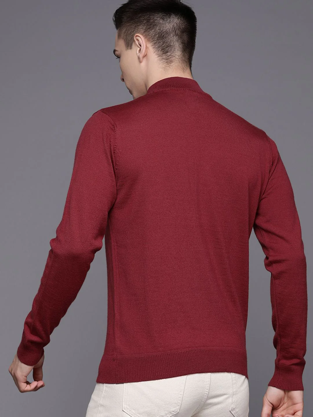 Raymond High Neck Smart Casual Pullover - Image 5