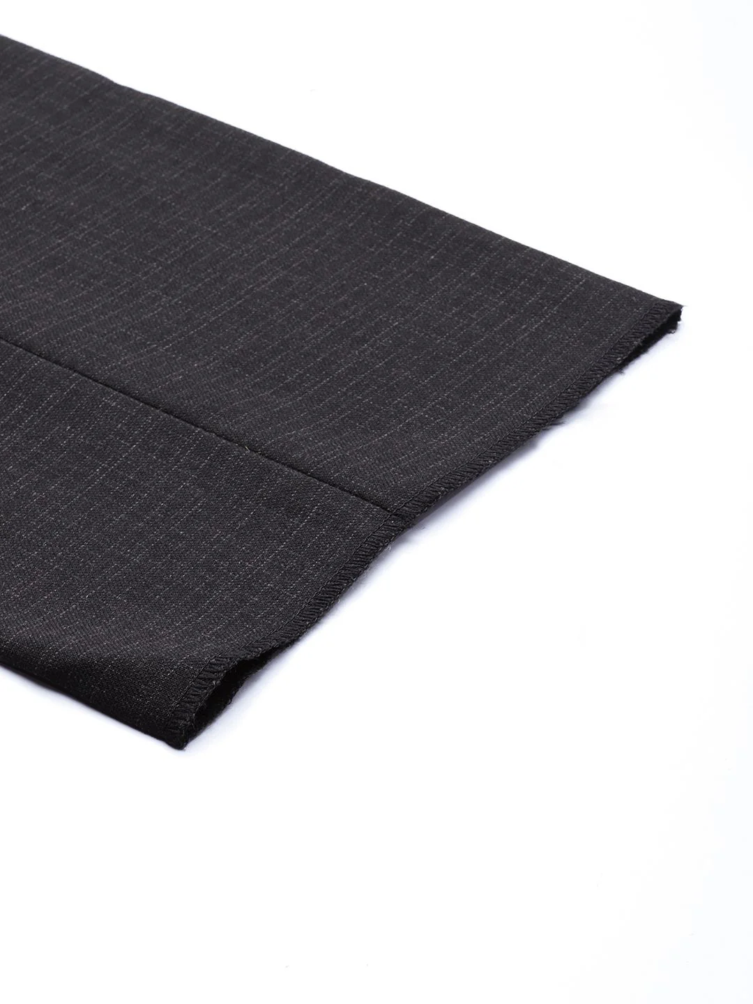 Raymond Men Black Checked Slim Fit Formal Trousers - Image 7