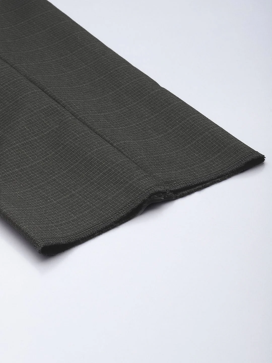 Raymond Men Checked Slim Fit Formal Trousers - Image 7