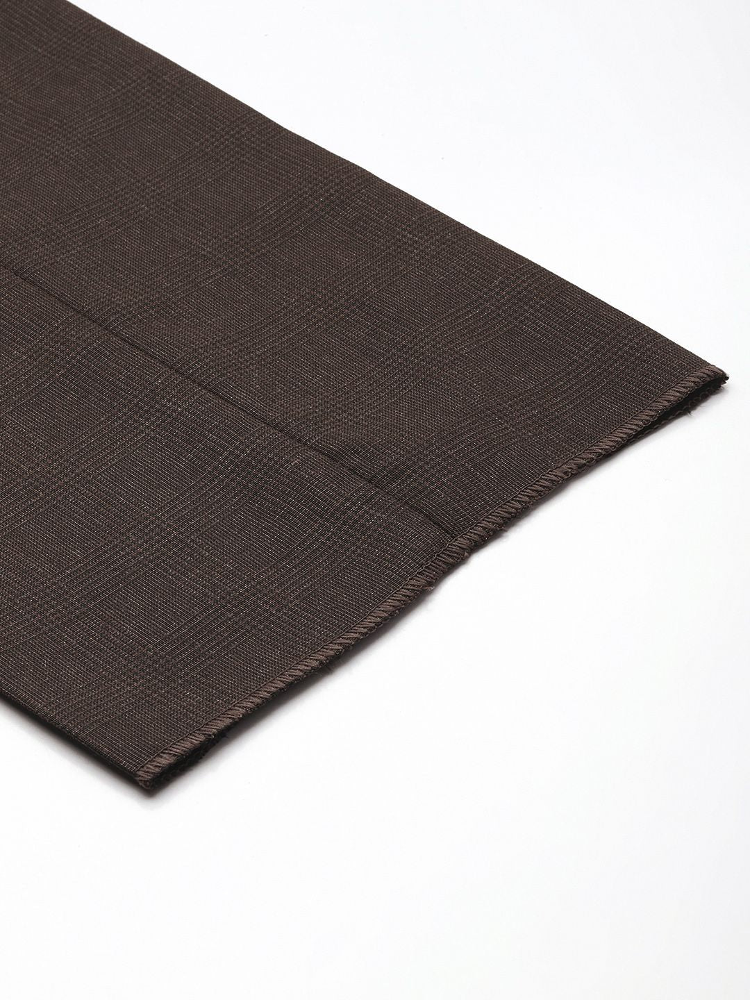 Raymond Men Checked Slim Fit Formal Trousers - Image 7