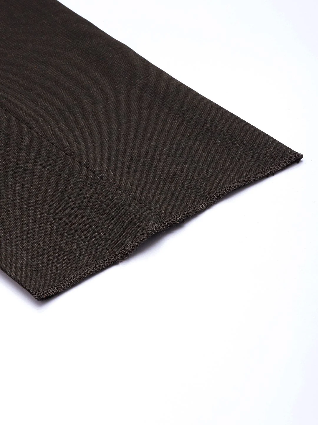 Raymond Men Checked Slim Fit Mid-Rise Formal Trousers - Image 7