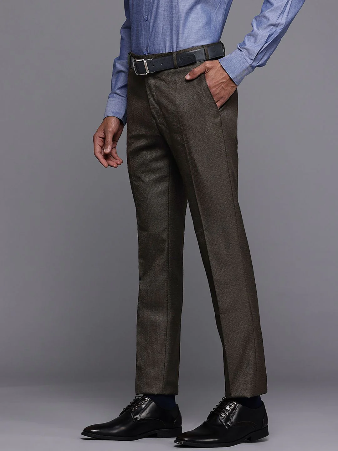 Raymond Men Formal Slim Fit Trousers - Image 2