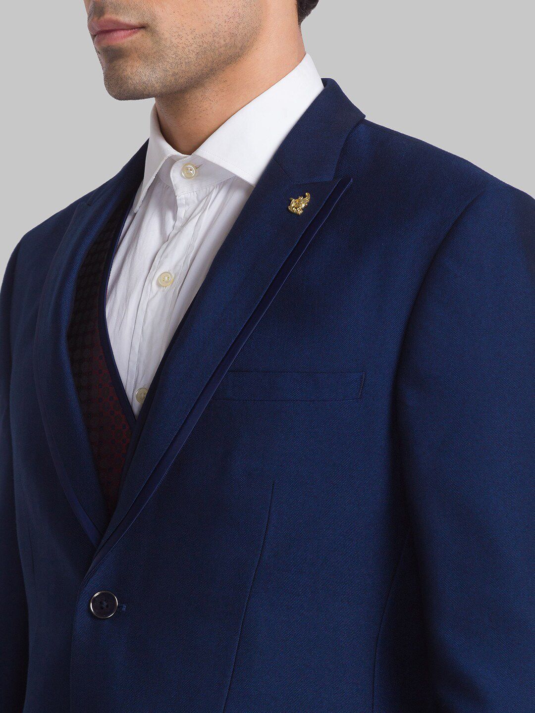 Raymond Men Single-Breasted Three-Piece Formal Suit - Image 2