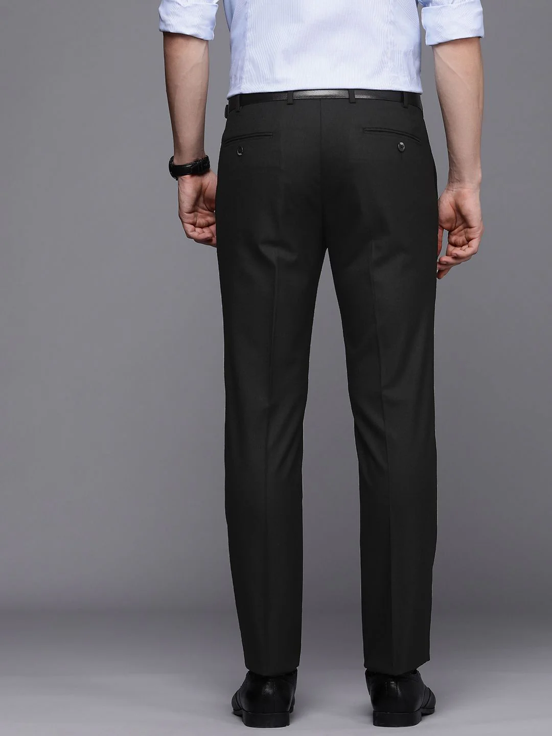 Raymond Men Slim Fit Formal Trousers - Image 3