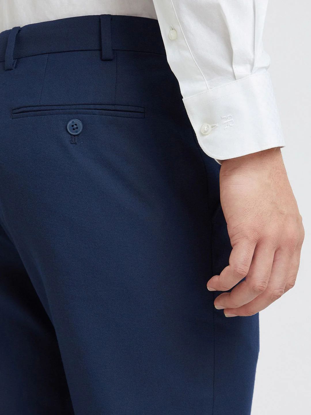 Raymond Men Slim Fit Formal Trousers - Image 7
