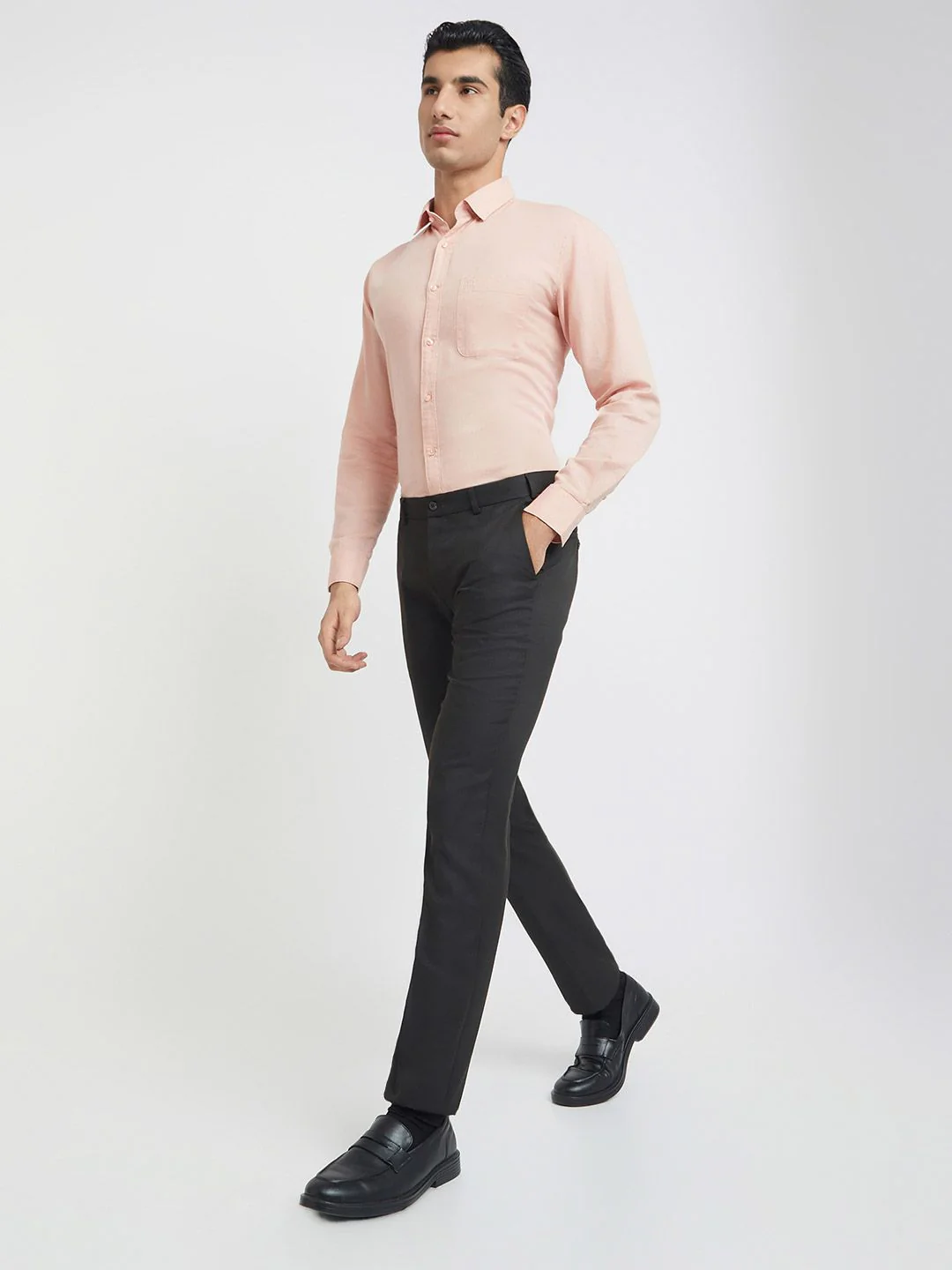 Raymond Men Slim Fit Formal Trousers - Image 4