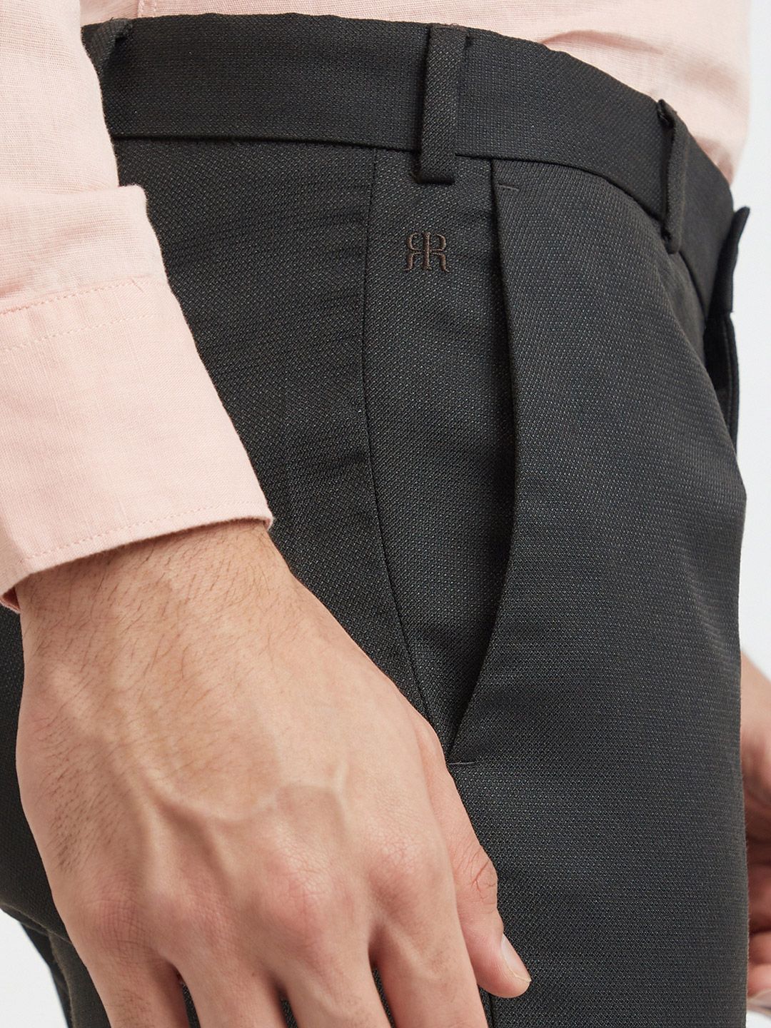 Raymond Men Slim Fit Formal Trousers - Image 6