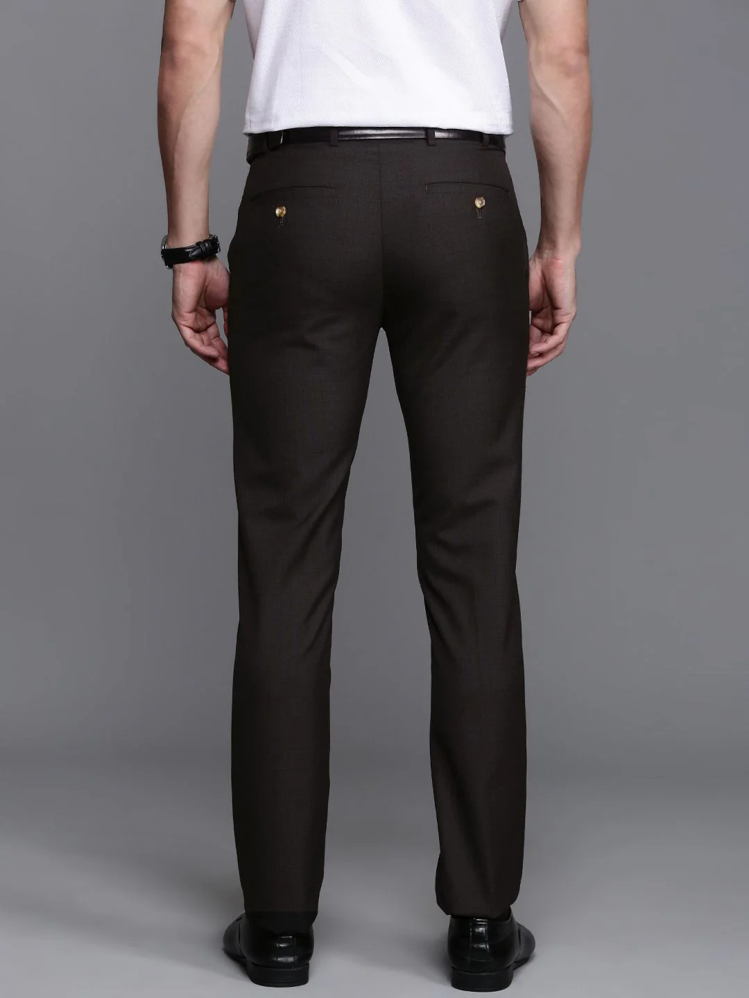 Raymond Men Slim Fit Formal Trousers - Image 3