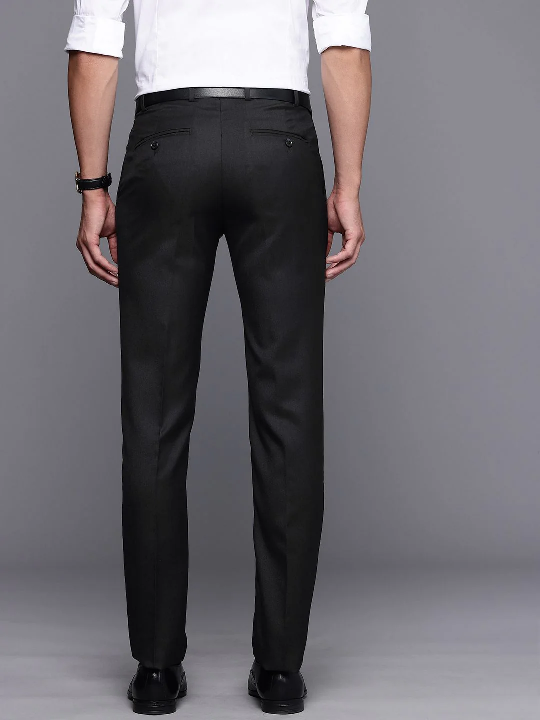 Raymond Men Slim Fit Formal Trousers - Image 3