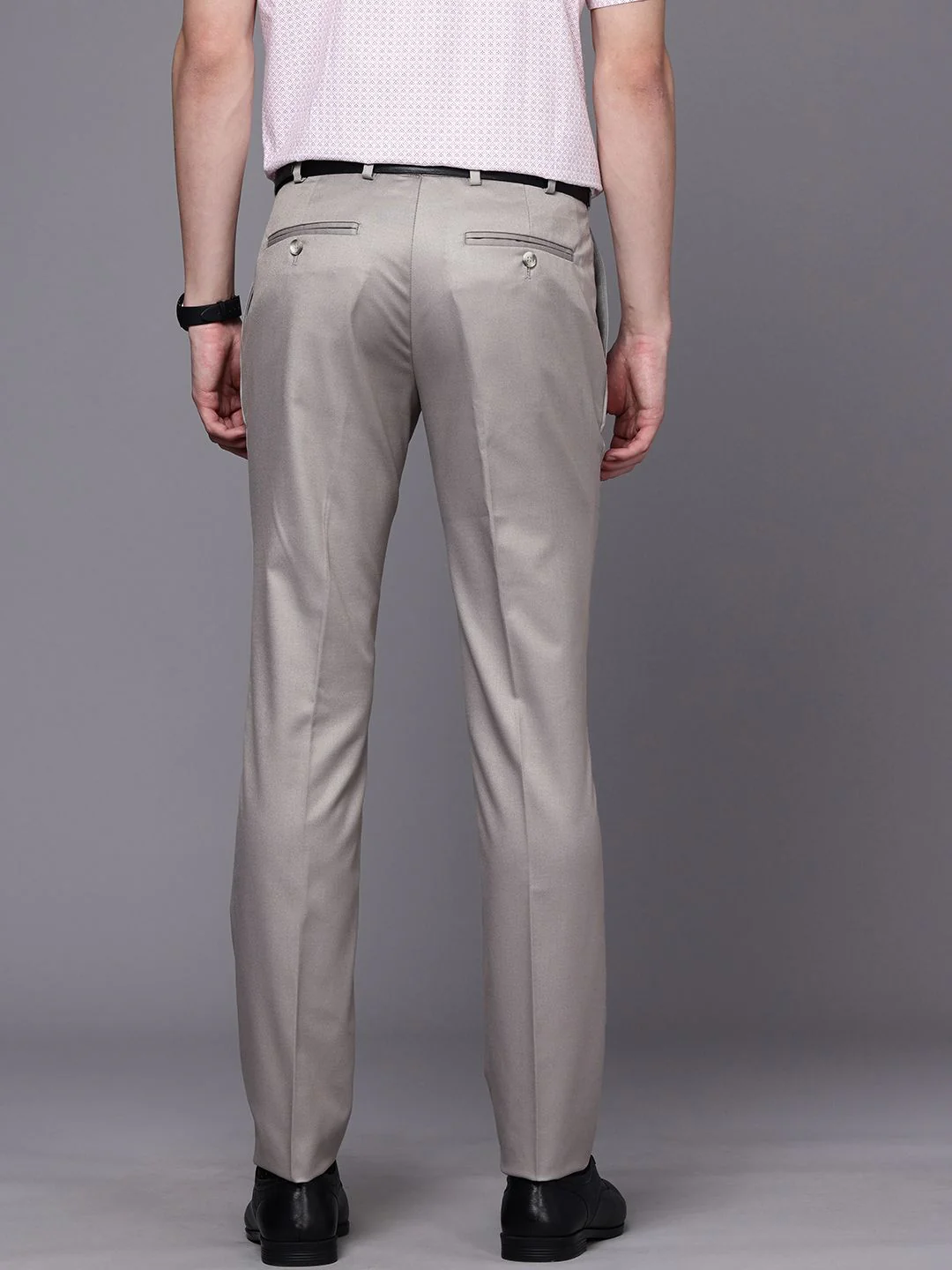 Raymond Men Slim Fit Formal Trousers - Image 3